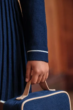 Tartine et Chocolat Robe Marine plissé|Enfant Robes