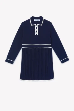 Tartine et Chocolat Robe Marine plissé|Enfant Robes
