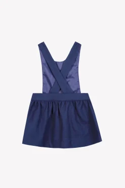 Tartine et Chocolat Robe Marine à bretelles croisées| Robes