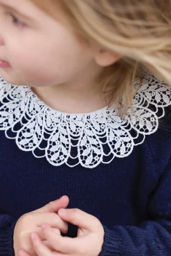 Tartine et Chocolat Robe Marine en maille| Robes