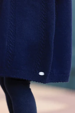 Tartine et Chocolat Robe Marine en maille| Robes