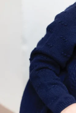 Tartine et Chocolat Robe Marine en maille| Robes