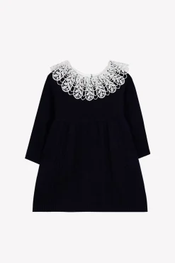 Tartine et Chocolat Robe Marine en maille| Robes