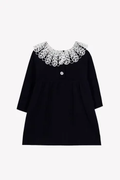 Tartine et Chocolat Robe Marine en maille| Robes