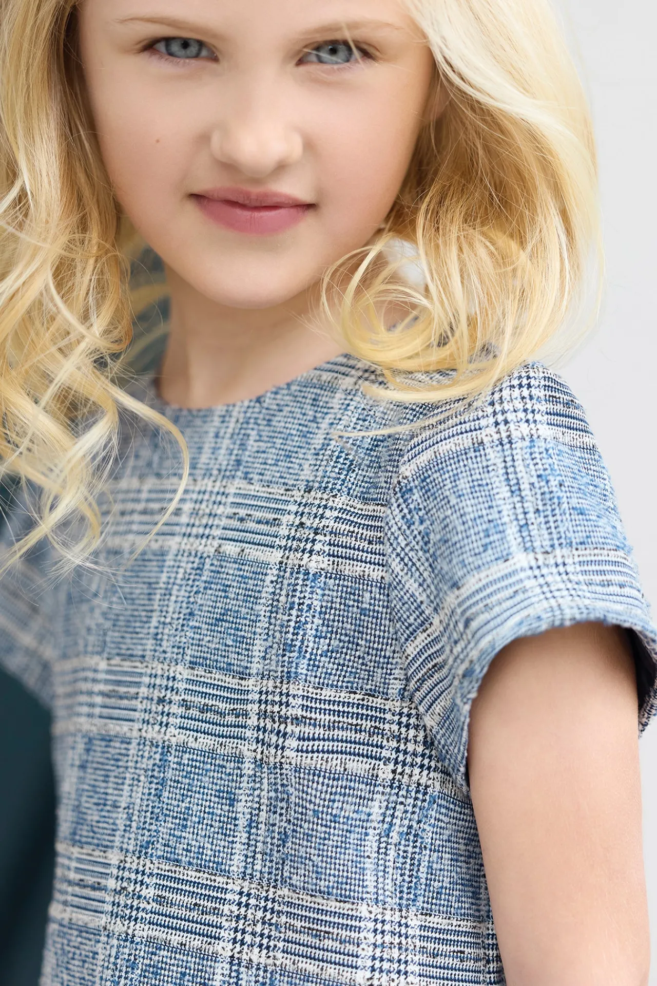 Tartine et Chocolat Robe Marine en tweed|Enfant Robes