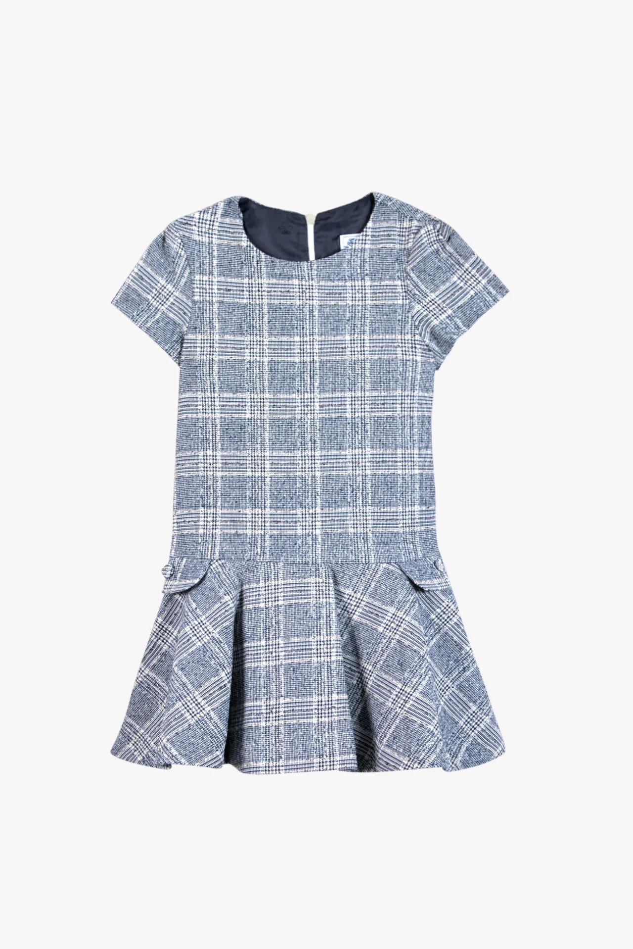 Tartine et Chocolat Robe Marine en tweed|Enfant Robes