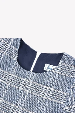 Tartine et Chocolat Robe Marine en tweed|Enfant Robes