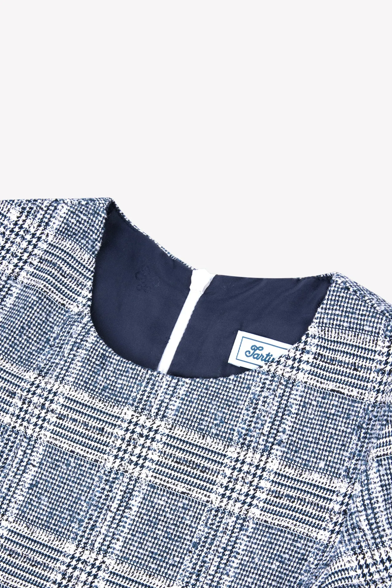 Tartine et Chocolat Robe Marine en tweed|Enfant Robes
