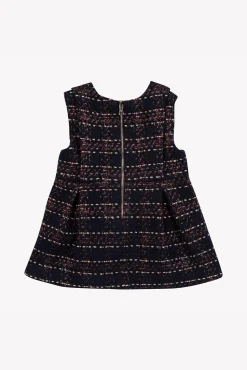 Tartine et Chocolat Robe Marine avec nœuds| Robes