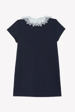 Tartine et Chocolat Robe Marine col volanté|Enfant Robes