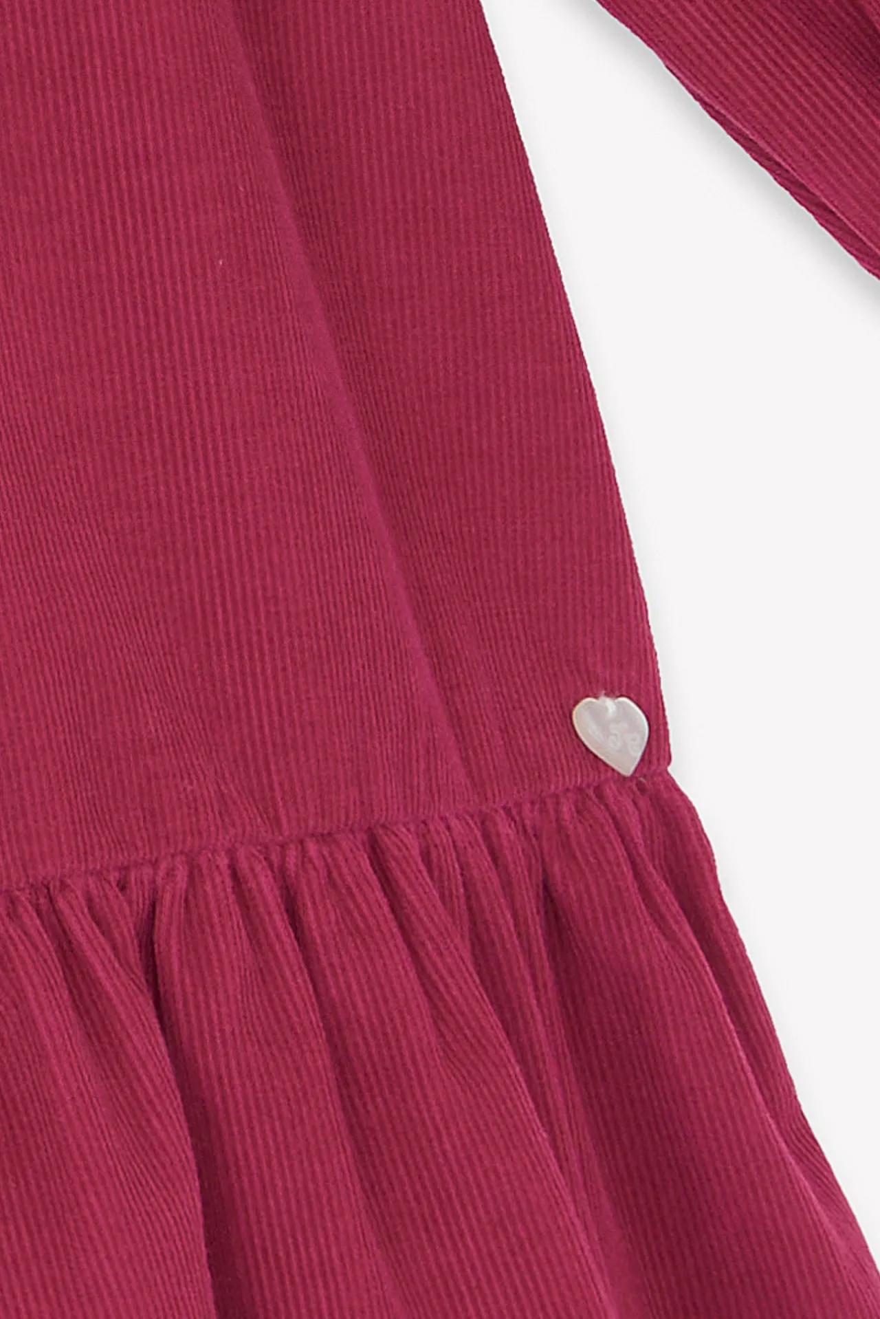 Tartine et Chocolat Robe Magenta velours|Enfant Robes