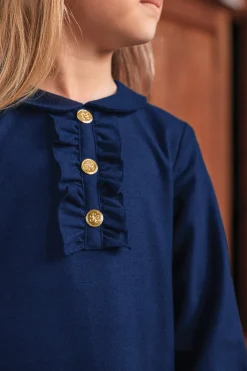 Tartine et Chocolat Robe Marine plissé|Enfant Robes