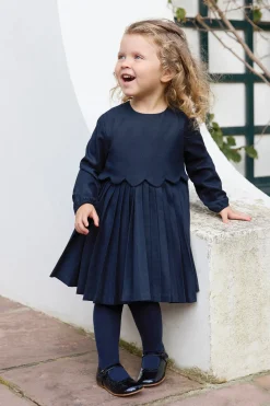Tartine et Chocolat Robe Marine plis religieux| Robes