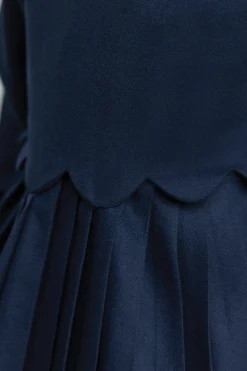 Tartine et Chocolat Robe Marine plis religieux| Robes