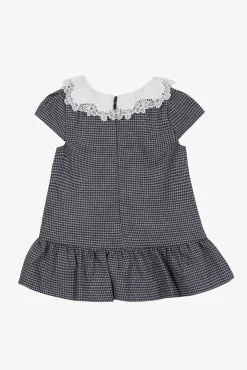 Tartine et Chocolat Robe Marine vichy irisé| Robes