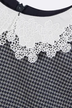 Tartine et Chocolat Robe Marine vichy irisé| Robes