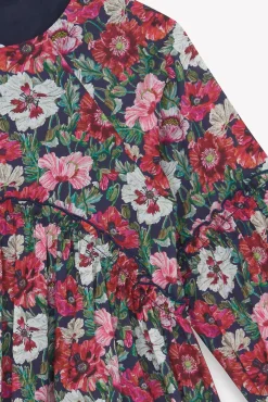 Tartine et Chocolat Robe Magenta tissu liberty|Enfant Robes