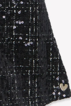 Tartine et Chocolat Robe Noir tweed|Enfant Robes