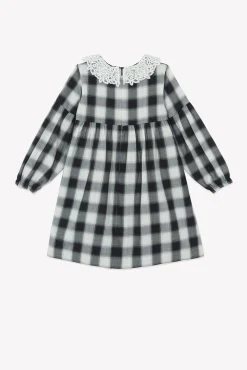 Tartine et Chocolat Robe Noir à carreaux|Enfant Robes
