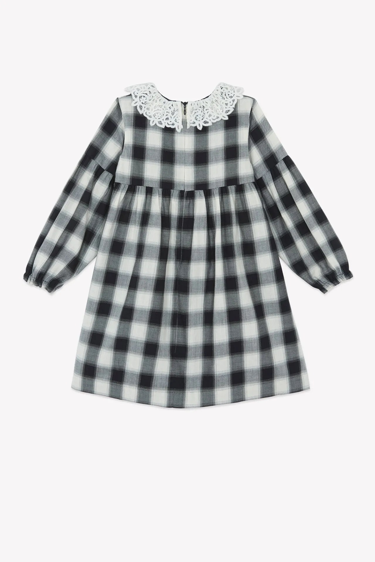 Tartine et Chocolat Robe Noir à carreaux|Enfant Robes