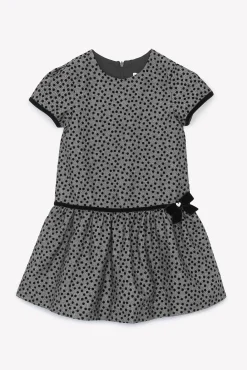 Tartine et Chocolat Robe Noir à pois|Enfant Robes