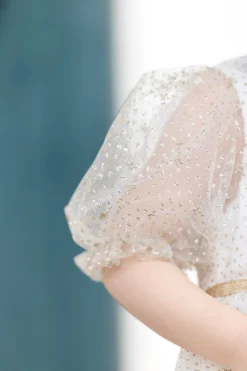 Tartine et Chocolat Robe Or à paillettes| Robes