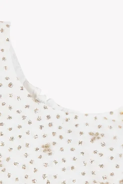 Tartine et Chocolat Robe Or à paillettes| Robes