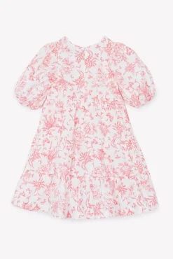 Tartine et Chocolat Robe Praline inspiration Toile de Jouy|Enfant Robes