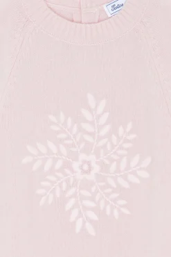 Tartine et Chocolat Robe Rose poudré flocon|Enfant Robes