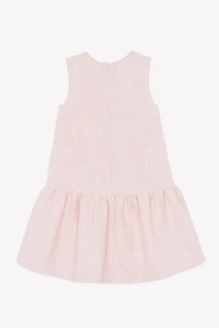Tartine et Chocolat Robe Rose poudré en tweed|Enfant Robes