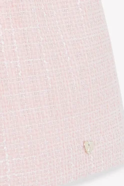 Tartine et Chocolat Robe Rose poudré en tweed|Enfant Robes