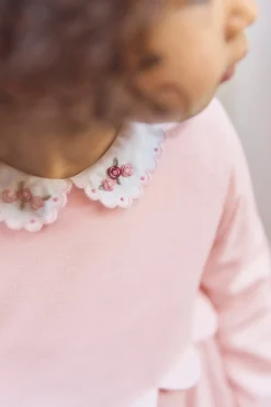 Tartine et Chocolat Robe Rose pâle plis religieux| Robes