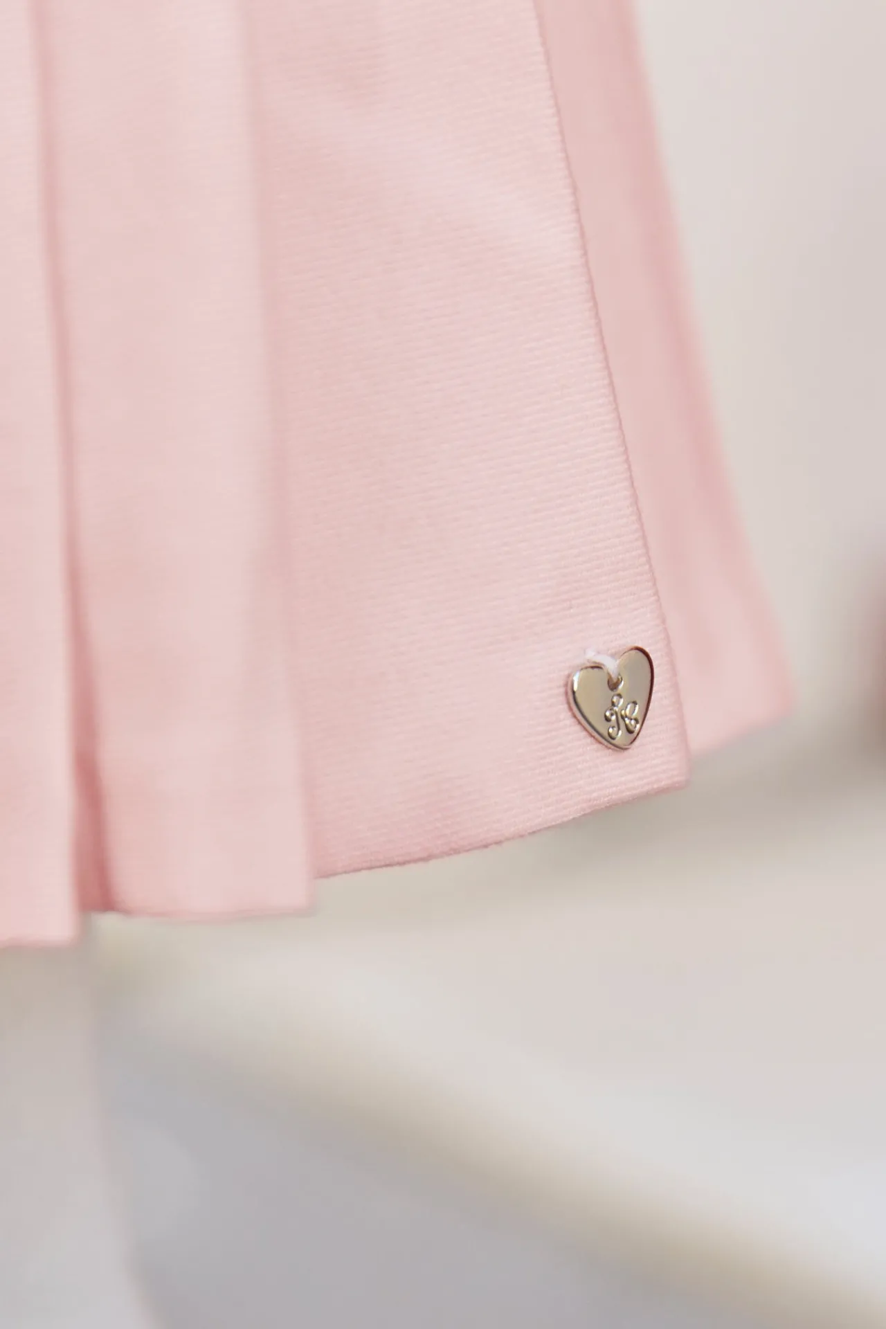 Tartine et Chocolat Robe Rose pâle plis religieux| Robes
