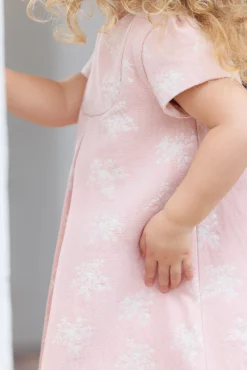 Tartine et Chocolat Robe Rose poudré imprimé floral| Robes