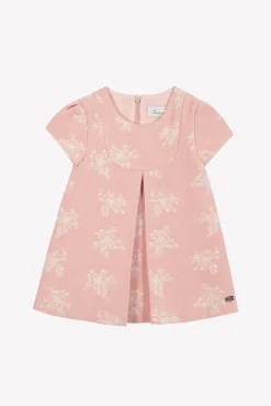 Tartine et Chocolat Robe Rose poudré imprimé floral| Robes