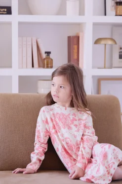 Tartine et Chocolat Robe Rose Kujten x|Enfant Robes