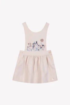 Tartine et Chocolat Robe Rose pâle à bretelles croisées| Robes