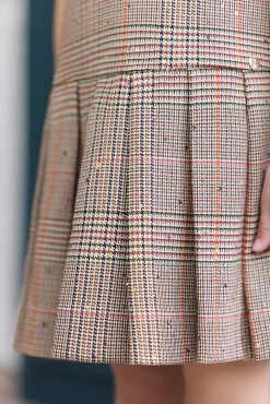 Tartine et Chocolat Robe Sable à carreaux|Enfant Robes