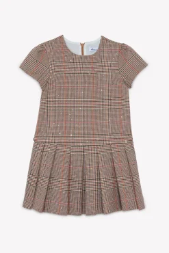 Tartine et Chocolat Robe Sable à carreaux|Enfant Robes