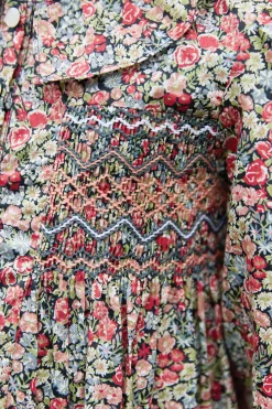 Tartine et Chocolat Robe Tissu liberty manche smock|Enfant Robes