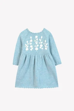 Tartine et Chocolat Robe Vert d'eau en maille| Robes