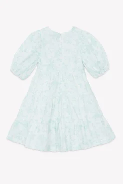 Tartine et Chocolat Robe Vert d'eau inspiration Toile de Jouy|Enfant Robes