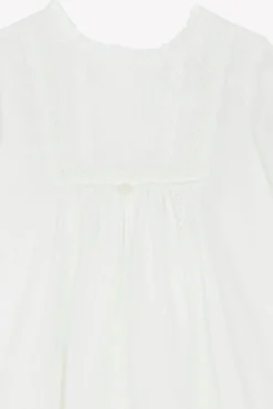 Tartine et Chocolat Robe de Baptême Écru détails dentelle et Volants| Accessoires|Ensembles - Salopettes