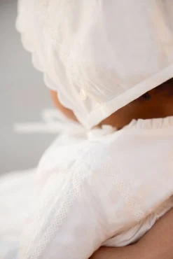 Tartine et Chocolat Robe de Baptême Écru détails dentelle et Volants| Accessoires|Ensembles - Salopettes