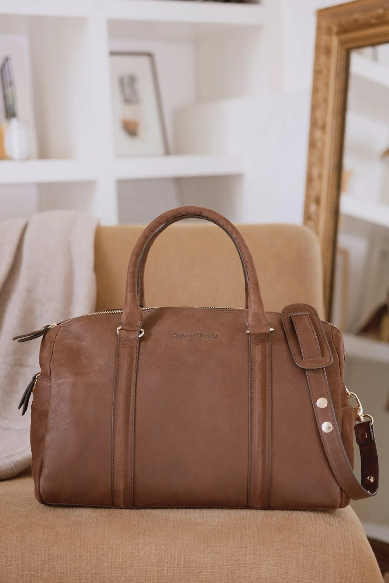 Tartine et Chocolat Sac à Langer Chocolat Josefina x| Sacs À Langer - Nids D'Ange