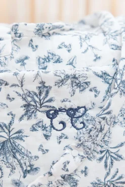 Tartine et Chocolat Sac à langer Imprimé inspiration toile de jouy bleu| Toile De Jouy Bleu|Sacs À Langer - Nids D'Ange