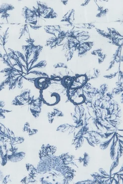 Tartine et Chocolat Sac à langer Imprimé inspiration toile de jouy bleu| Toile De Jouy Bleu|Sacs À Langer - Nids D'Ange