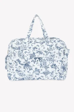Tartine et Chocolat Sac à langer Imprimé inspiration toile de jouy bleu| Toile De Jouy Bleu|Sacs À Langer - Nids D'Ange