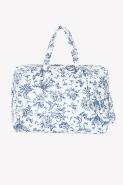 Tartine et Chocolat Sac à langer Imprimé inspiration toile de jouy bleu| Toile De Jouy Bleu|Sacs À Langer - Nids D'Ange
