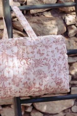 Tartine et Chocolat Sac à langer Imprimé inspiration Toile de Jouy rose| Toile De Jouy Rose|Sacs À Langer - Nids D'Ange